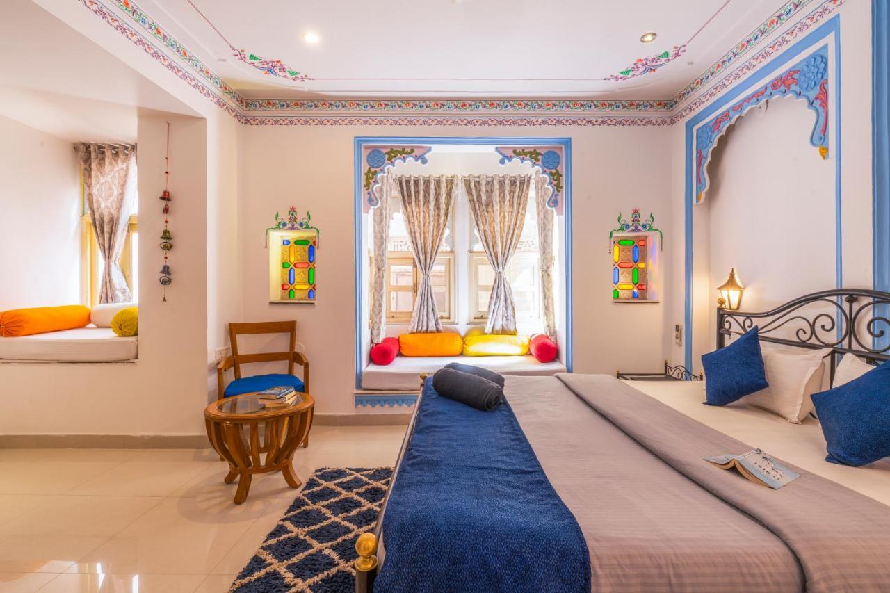 Shalom Backpackers Udaipur Pansiyon Dış mekan fotoğraf