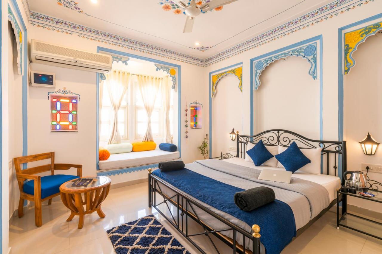 Shalom Backpackers Udaipur Pansiyon Dış mekan fotoğraf