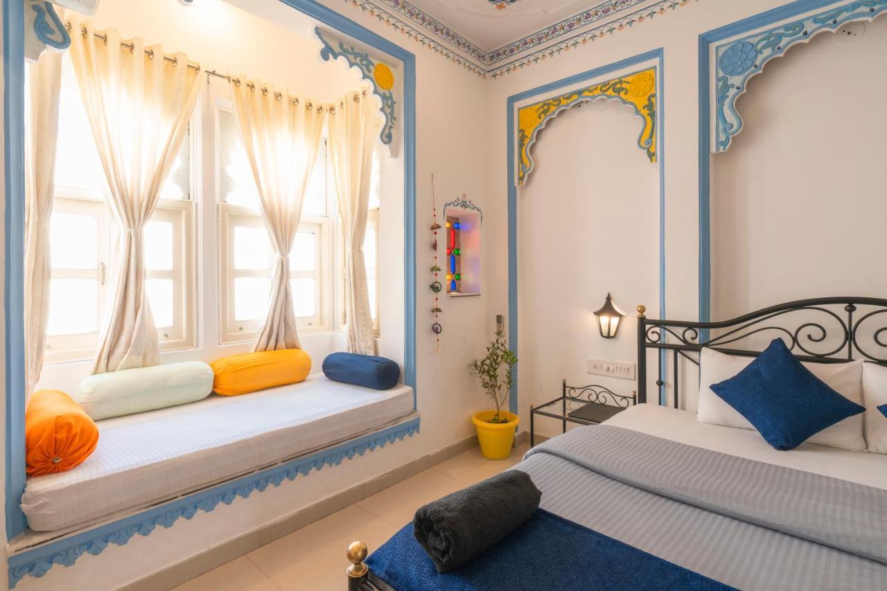 Shalom Backpackers Udaipur Pansiyon Dış mekan fotoğraf